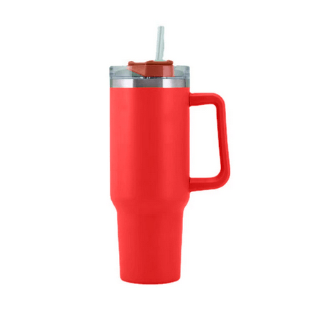 40oz Straw Coffee Insulation Cup With Handle Bump baby and beyond