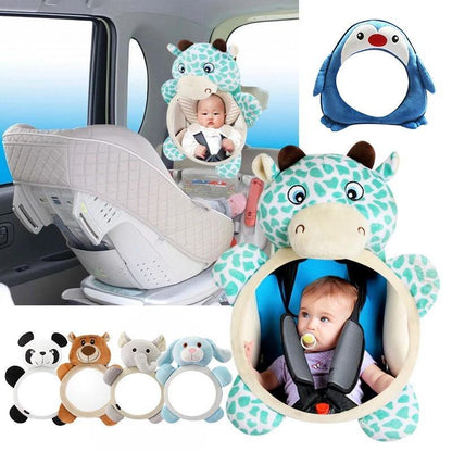 Baby Adjustable Rear Facing Mirror Car Safety Bump baby and beyond
