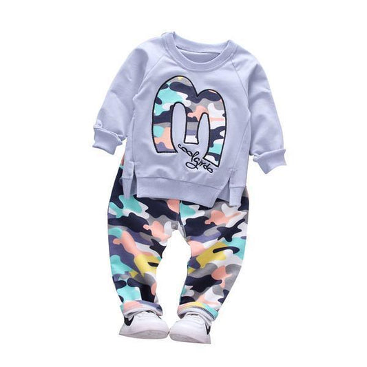 Baby Boy Girl Warm Camouflage Tracksuit Pant Bump baby and beyond