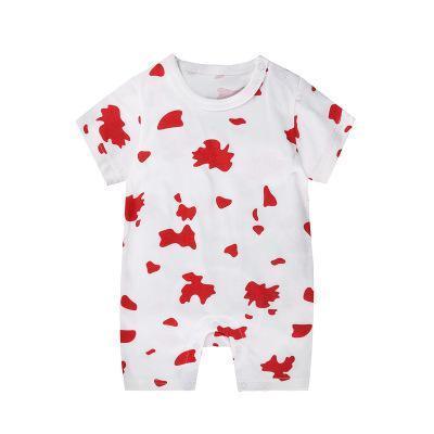 Baby Boys Girls Cotton Dog Romper Bump baby and beyond