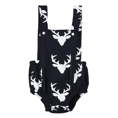 Baby Girl Backless Deer Romper Costume Bump baby and beyond