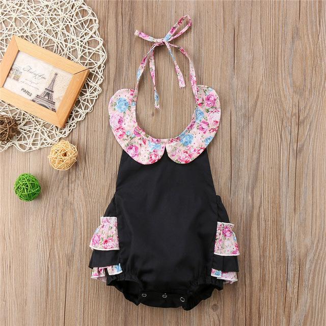 Baby Girls Jumpsuit Printed Clothes Bump baby and beyond