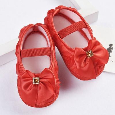 Baby Girls Ribbons Bowknot Shoes Bump baby and beyond