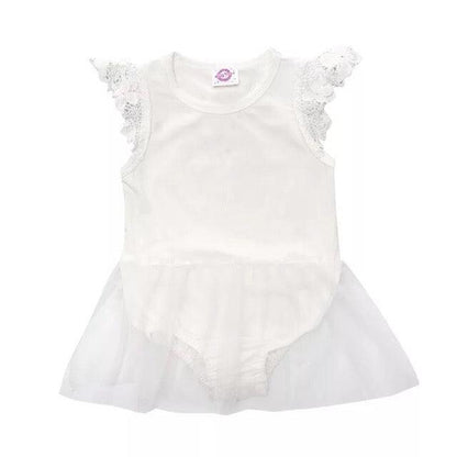 Baby Girls Romper Party Dress Tutu Bump baby and beyond