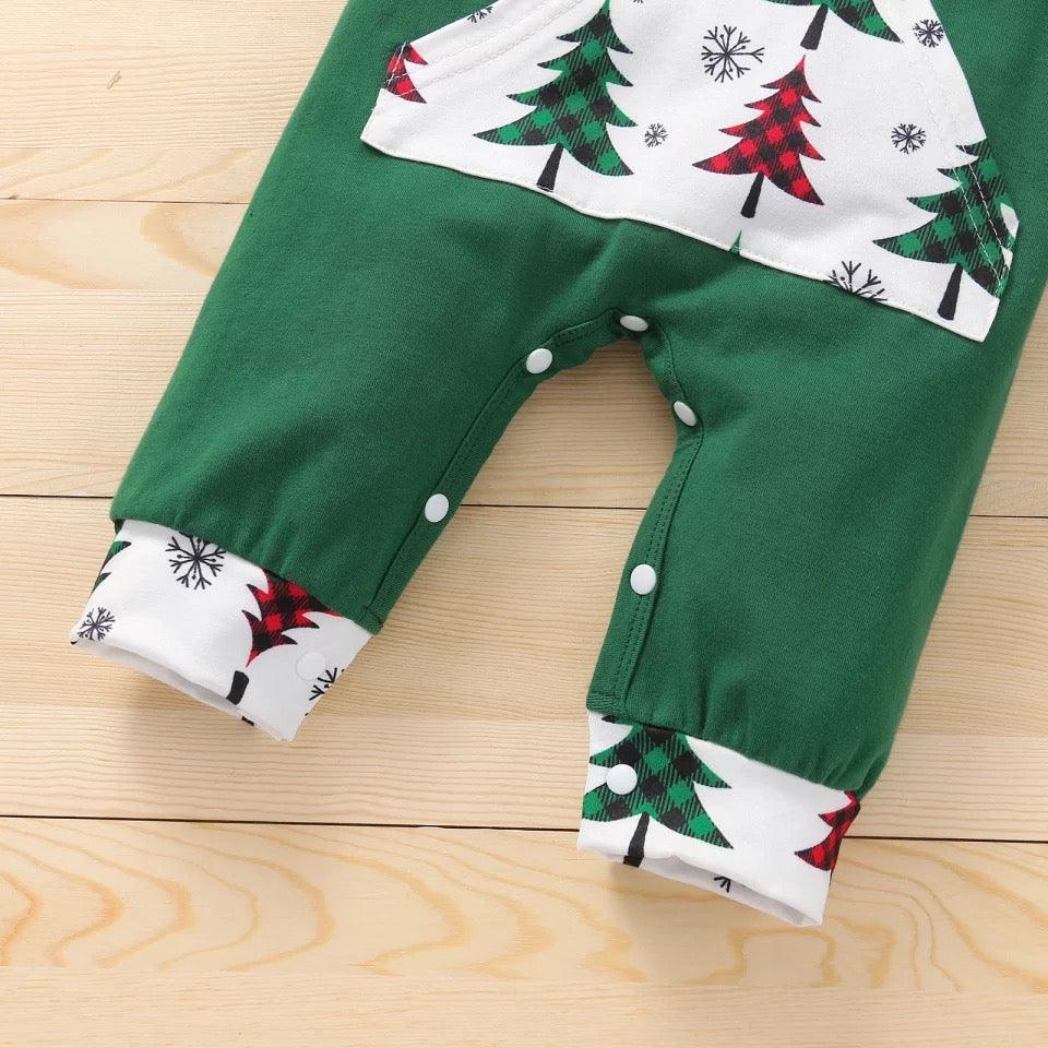 Baby Long Sleeve Christmas Romper Jumpsuit Bump baby and beyond