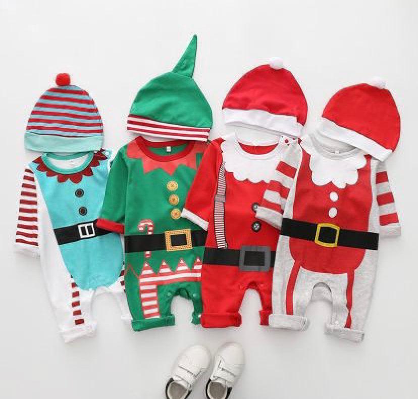 Baby Romper Christmas Jumpsuit Clothes Bump baby and beyond