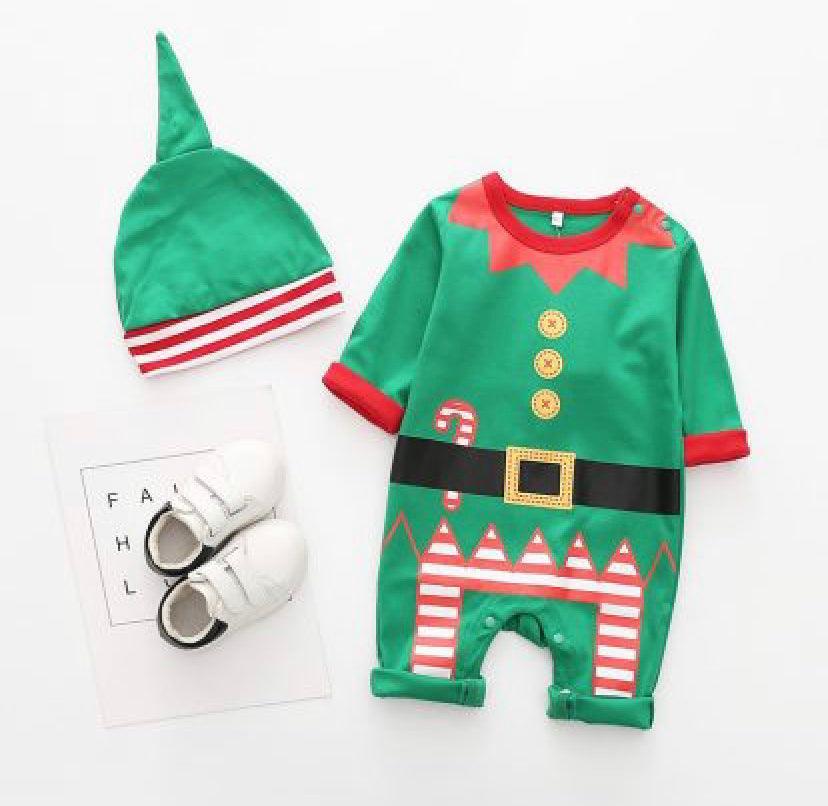 Baby Romper Christmas Jumpsuit Clothes Bump baby and beyond