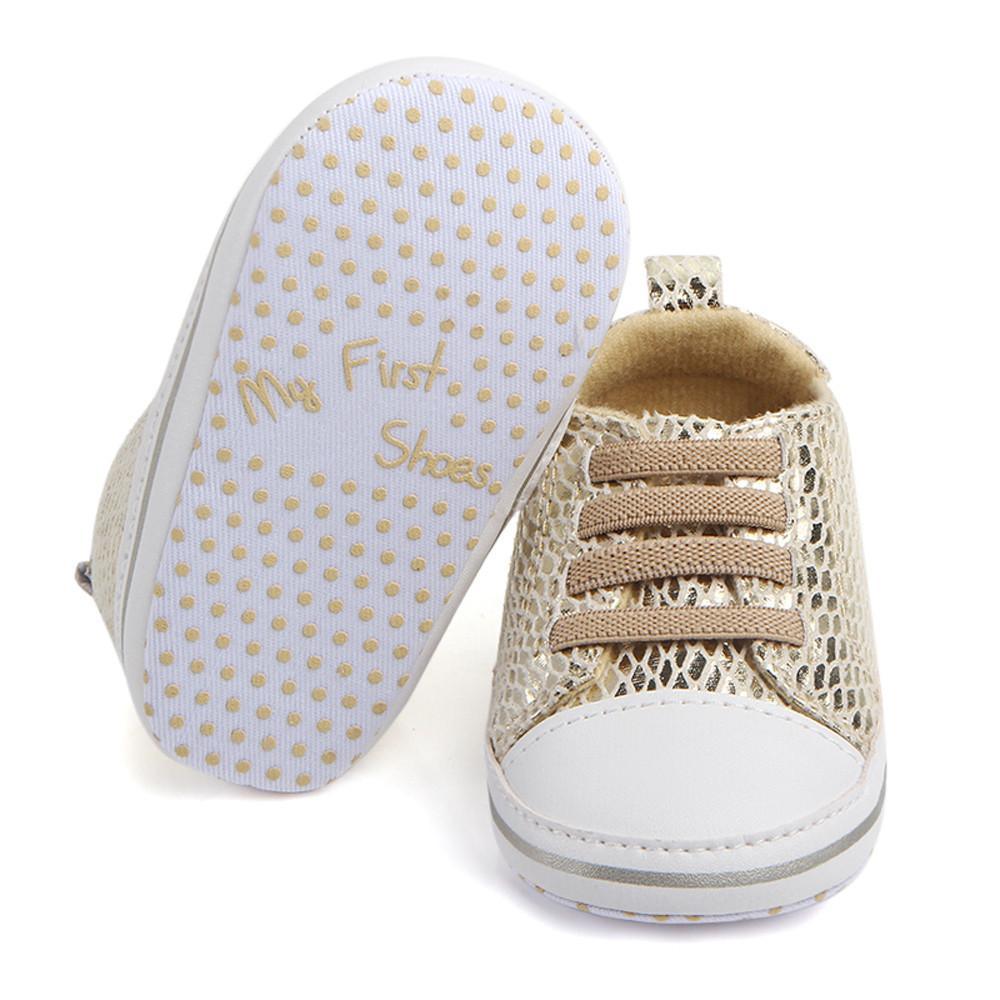 Baby Soft Bottom Sole Bling Mesh Shoes Bump baby and beyond