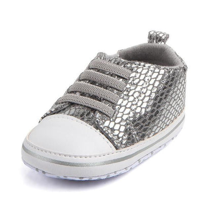 Baby Soft Bottom Sole Bling Mesh Shoes Bump baby and beyond