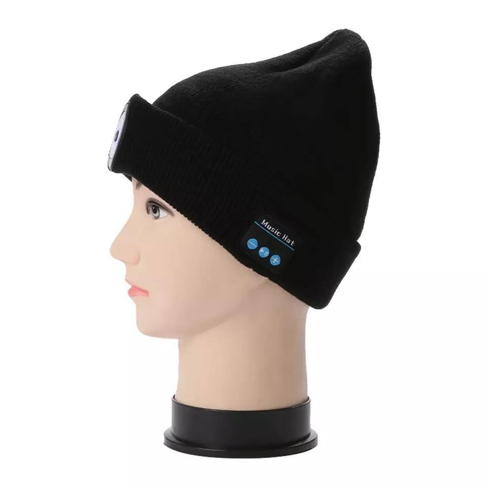 Bluetooth 5.0 Led Stereo Rechargeable Warm Hat Bump baby and beyond