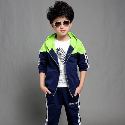 Boys Hooded Sports Tracksuit Pant Bump baby and beyond