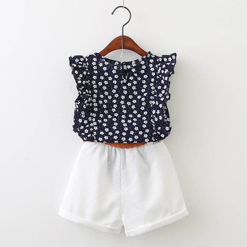 Casual Girls Summer Flower T Shirt Shorts Bump baby and beyond