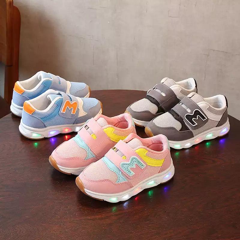 Children Light Up Glowing Sneakers Shoes Bump baby and beyond