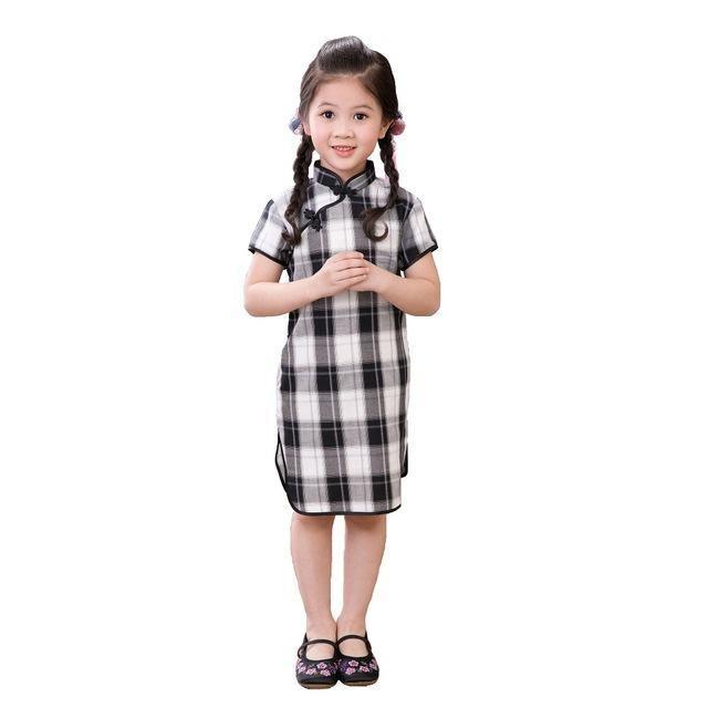 Children Qipao Chinese New Year Cheongsam Girls Clothes Bump baby and beyond