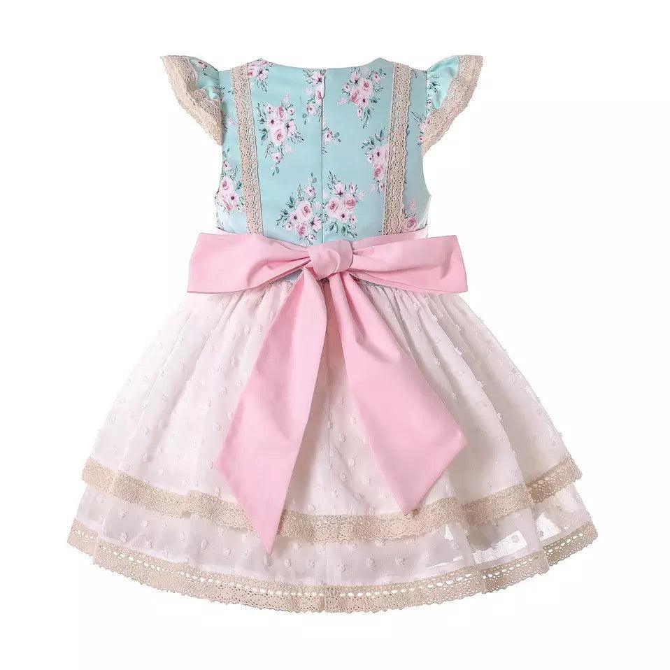 Cute Elegant Baby Girl Birthday Matching  Dresses Bump baby and beyond