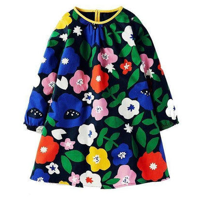 Long Sleeve Princess Animal Flower Tunic Jersey Dress Bump baby and beyond