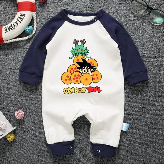 New Baby Unisex Pajamas Dragon Balls Romper Clothes Bump baby and beyond