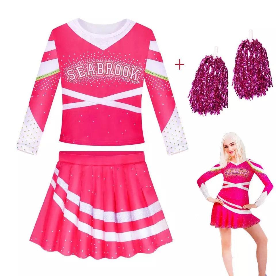 New Zombies 3 Cheerleader Addison Halloween Cosplay Costume Bump baby and beyond