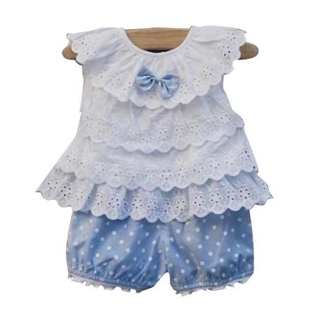 Newborn Baby Girl Sets Polka Dot Outfit Clothes Bump baby and beyond