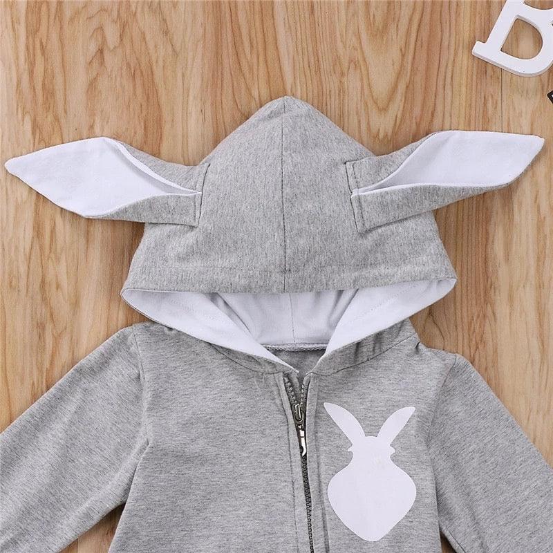 Newborn Baby Girls 3D Ear Rabbit Romper Clothes Bump baby and beyond