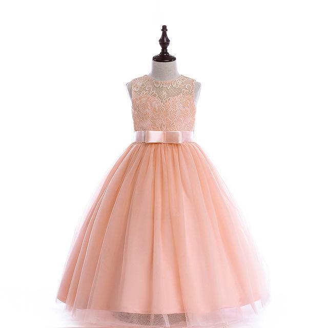 Stylish Teenagers Girls Wedding Flower Dresses Party Clothes Bump baby and beyond