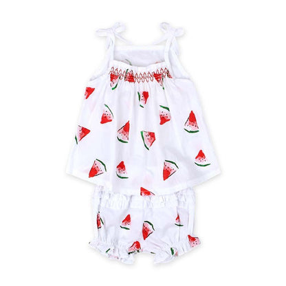 Summer Baby Girl Watermelon Printed Clothes Bump baby and beyond