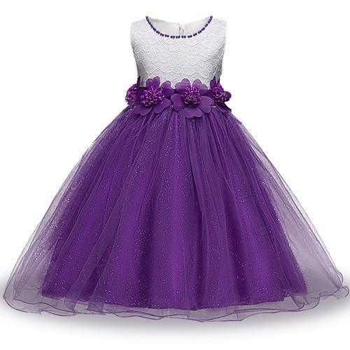 Summer girls party  flower ball gowns dress Bump baby and beyond