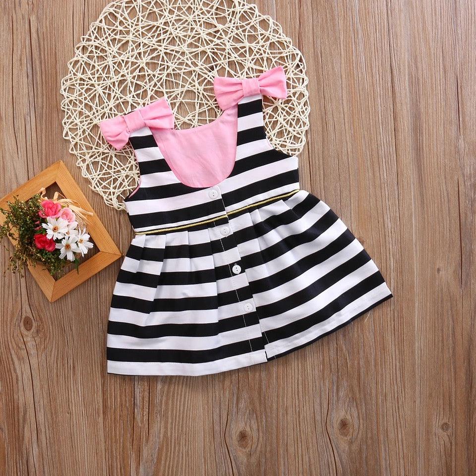 Toddler Girls Baby Girl Striped Dress Bump baby and beyond