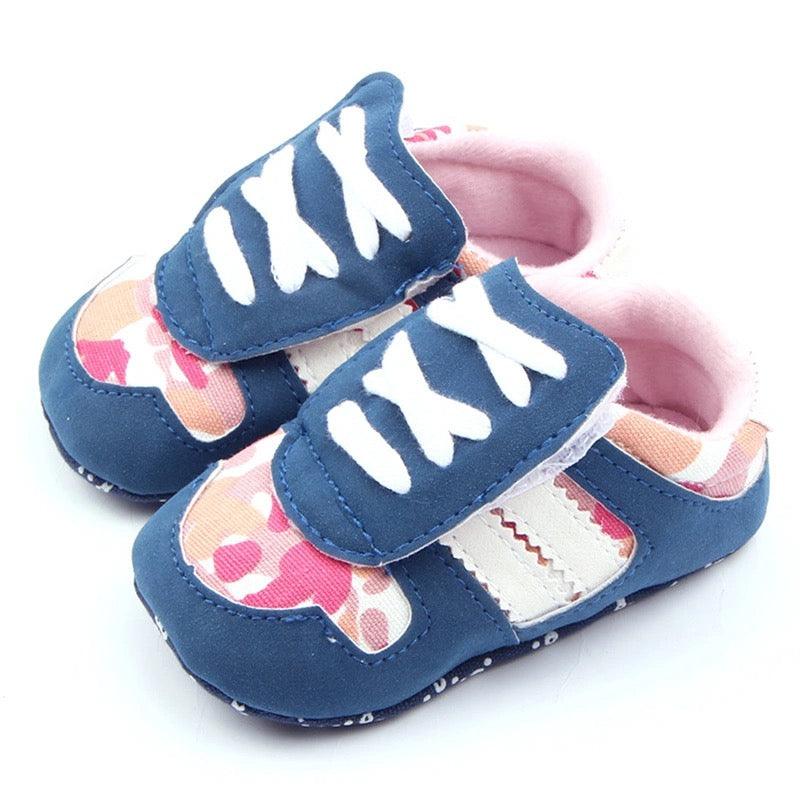 Unisex Floral Leopard Soft Sole Shoes Bump baby and beyond