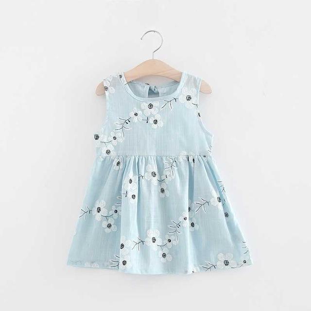 kid Teen Girls Summer V Back Dress Clothes Bump baby and beyond